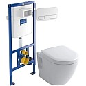 Комплект подвесной унитаз Toto NC CW762Y + VC100N + система инсталляции Villeroy & Boch 92246100 + 92249068