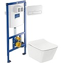 Комплект подвесной унитаз Toto SP CW532Y + TC512F + система инсталляции Villeroy & Boch 92246100 + 92249068