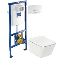 Комплект подвесной унитаз Toto SP CW532Y + TC512F + система инсталляции Villeroy & Boch 92246100 + 92249068