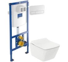 Комплект подвесной унитаз Toto SP CW532Y + TC512F + система инсталляции Villeroy & Boch 92246100 + 92249068