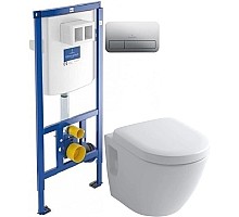 Комплект подвесной унитаз Toto NC CW762Y + VC100N + система инсталляции Villeroy & Boch 92246100 + 92249061