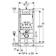 Приобрести Комплект подвесной унитаз Kolo New Eco K93120000 + K90121000 + система инсталляции Geberit 458.122.21.1 в магазине сантехники Santeh-Crystal.ru
