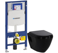 Комплект подвесной унитаз Creavit Terra TP325-11SI00E-0000 + KC0103.03.1300E + система инсталляции Geberit 111.300.00.5