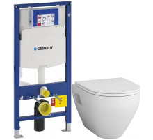 Комплект подвесной унитаз Am.Pm Spirit 2.0 C701738WH + C707857WH + система инсталляции Geberit 111.300.00.5