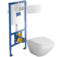 Комплект подвесной унитаз Am.Pm Inspire 2.0 C50A1700SC + система инсталляции Villeroy & Boch 92246100 + 92249068