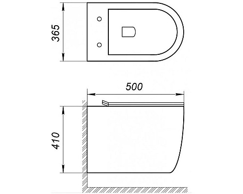 Заказать Комплект подвесной унитаз BelBagno Amanda BB051CHR + BB051SC + система инсталляции Tece 9300302 + 9240407 в магазине сантехники Santeh-Crystal.ru