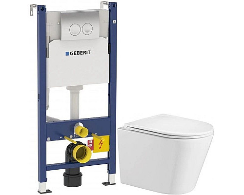 Santeh-Crystal.ru: Комплект подвесной унитаз WeltWasser Salzbach 004GL-WT 10000003666 + система инсталляции Geberit 458.124.21.1 Заказать Комплект подвесной унитаз WeltWasser Salzbach 004GL-WT 10000003666 + система инсталляции Geberit 458.124.21.1 в магазине сантехники Santeh-Crystal.ru