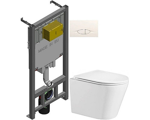 Santeh-Crystal.ru: Комплект подвесной унитаз WeltWasser Salzbach 004GL-WT 10000003666 + система инсталляции Jacob Delafon E29025-NF + E29026-01R Приобрести Комплект подвесной унитаз WeltWasser Salzbach 004GL-WT 10000003666 + система инсталляции Jacob Delafon E29025-NF + E29026-01R в магазине сантехники Santeh-Crystal.ru