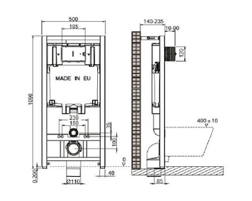 Santeh-Crystal.ru: Комплект подвесной унитаз WeltWasser Salzbach 004GL-WT 10000003666 + система инсталляции Jacob Delafon E29025-NF + E29026-01R Приобрести Комплект подвесной унитаз WeltWasser Salzbach 004GL-WT 10000003666 + система инсталляции Jacob Delafon E29025-NF + E29026-01R в магазине сантехники Santeh-Crystal.ru