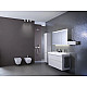 Купить Комплект подвесной унитаз Geberit Smyle Square 500.683.01.1 + система инсталляции Tece 9300302 + 9240921 в магазине сантехники Santeh-Crystal.ru