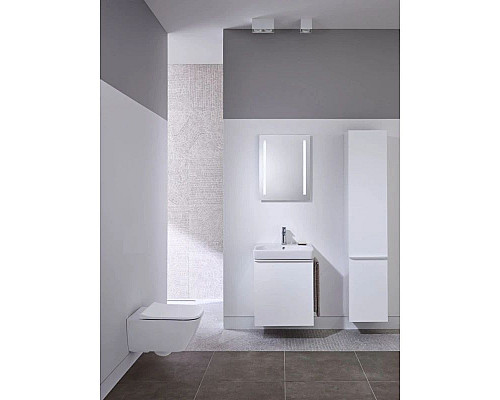 Купить Комплект подвесной унитаз Geberit Smyle Square 500.683.01.1 + система инсталляции Villeroy & Boch 92246100 + 92249061 в магазине сантехники Santeh-Crystal.ru