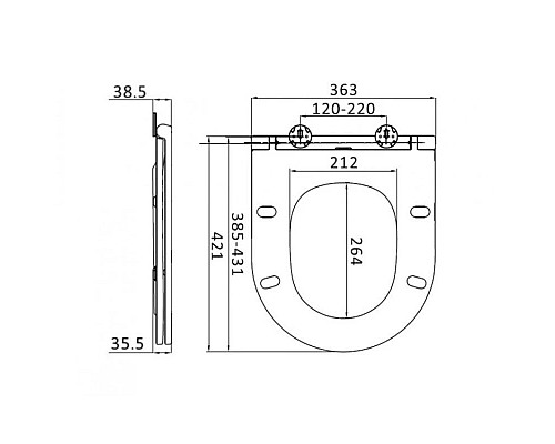 Заказать Комплект подвесной унитаз Am.Pm Spirit 2.0 C701700WH + C707857WH + система инсталляции Jacob Delafon E24156-NF + E20859-7-BMT в магазине сантехники Santeh-Crystal.ru