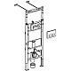 Купить Комплект подвесной унитаз WeltWasser Salzbach 004GL-WT 10000003666 + система инсталляции Geberit 458.125.21.1 в магазине сантехники Santeh-Crystal.ru