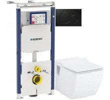 Комплект подвесной унитаз Creavit Trend TP324-11CB00E-0000 + KC2303.01.0000E + система инсталляции Geberit 111.362.00.5 + 115.770.DW.5