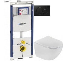 Комплект подвесной унитаз Teka Manacor 11.732.00.021 + система инсталляции Geberit 111.362.00.5 + 115.770.DW.5
