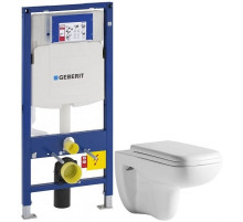 Комплект подвесной унитаз Orange C03-100W + система инсталляции Geberit 111.300.00.5