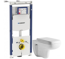 Комплект подвесной унитаз Orange C03-100W + система инсталляции Geberit 111.362.00.5