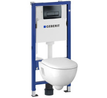 Комплект подвесной унитаз 500.800.00.1 + система инсталляции 458.103.00.1 + 115.105.DW.1 Geberit Renova 500.103.DW.R