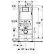 Заказать Комплект подвесной унитаз 500.800.00.1 + система инсталляции 458.103.00.1 + 115.105.DW.1 Geberit Renova 500.103.DW.R в магазине сантехники Santeh-Crystal.ru