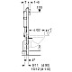 Заказать Комплект подвесной унитаз 500.800.00.1 + система инсталляции 458.103.00.1 + 115.105.DW.1 Geberit Renova 500.103.DW.R в магазине сантехники Santeh-Crystal.ru