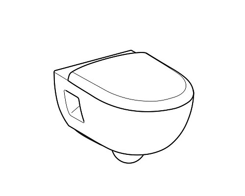 Заказать Комплект подвесной унитаз 500.800.00.1 + система инсталляции 458.103.00.1 + 115.105.DW.1 Geberit Renova 500.103.DW.R в магазине сантехники Santeh-Crystal.ru