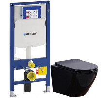Комплект подвесной унитаз Esbano Azalea ESUPAZALB + система инсталляции Geberit 111.300.00.5