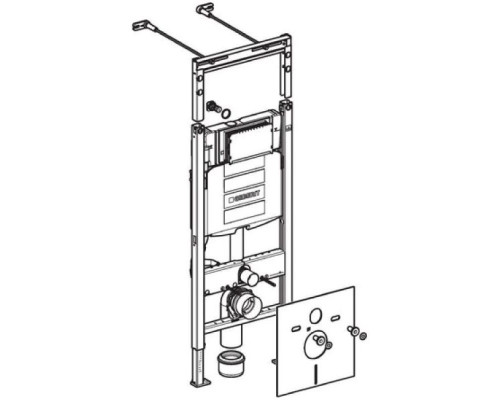 Приобрести Комплект подвесной унитаз Villeroy & Boch Avento 5656HR01 + система инсталляции Geberit 111.362.00.5 + 115.882.DW.1 в магазине сантехники Santeh-Crystal.ru