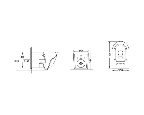 Приобрести Комплект подвесной унитаз Grossman GR-4455S + система инсталляции Geberit 111.362.00.5 + 115.770.DW.5 в магазине сантехники Santeh-Crystal.ru