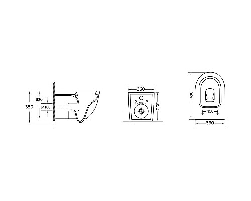 Купить Комплект подвесной унитаз Grossman GR-4455S + система инсталляции Grohe 38721001 в магазине сантехники Santeh-Crystal.ru