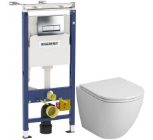 Комплект подвесной унитаз Grossman GR-4455S + система инсталляции Geberit 458.125.21.1