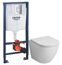 Комплект подвесной унитаз Grossman GR-4455S + система инсталляции Grohe 38772001