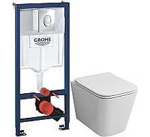 Комплект подвесной унитаз Grossman GR-4441S + система инсталляции Grohe 38721001