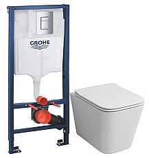 Комплект подвесной унитаз Grossman GR-4441S + система инсталляции Grohe 38772001