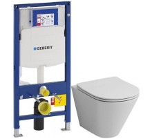Комплект подвесной унитаз Grossman GR-4477S + система инсталляции Geberit 111.300.00.5