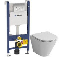 Комплект подвесной унитаз Grossman GR-4477S + система инсталляции Geberit 458.124.21.1