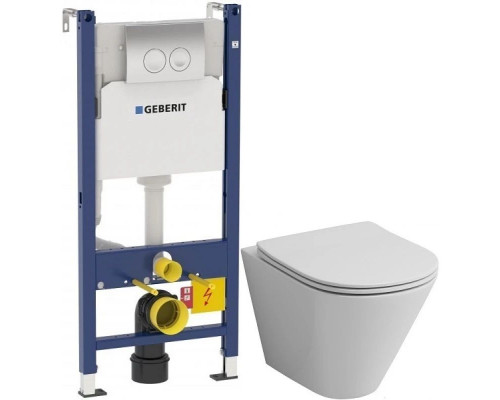 Приобрести Комплект подвесной унитаз Grossman GR-4477S + система инсталляции Geberit 458.124.21.1 в магазине сантехники Santeh-Crystal.ru