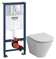 Комплект подвесной унитаз Grossman GR-4477S + система инсталляции Grohe 38721001