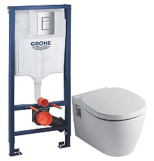 Комплект Ideal Standard Connect E803501 + E712701 + система инсталляции Grohe 38772001