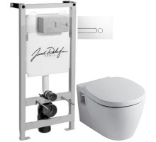 Комплект Ideal Standard Connect E803501 + E712701 + система инсталляции Jacob Delafon E5504-NF + E4326-00