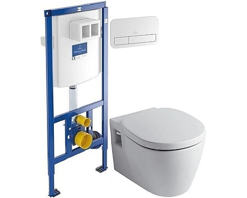 Купить Комплект Ideal Standard Connect E803501 + E71270 + система инсталляции Villeroy & Boch 92246100 + 92249068 в магазине сантехники Santeh-Crystal.ru