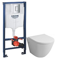 Комплект подвесной унитаз Grossman GR-4411 + система инсталляции Grohe 38772001