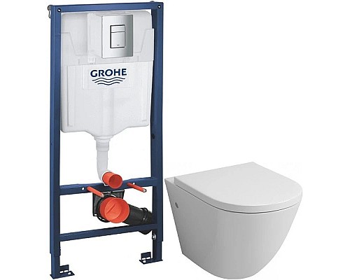 Заказать Комплект подвесной унитаз Grossman GR-4411 + система инсталляции Grohe 38772001 в магазине сантехники Santeh-Crystal.ru