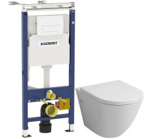 Комплект подвесной унитаз Grossman GR-4411 + система инсталляции Geberit 458.125.11.1