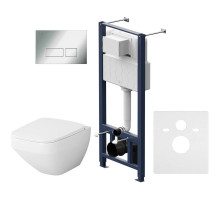 Комплект подвесной унитаз + система инсталляции Am.Pm Inspire 2.0 Pro S IS47051.50A1700