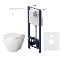 Комплект подвесной унитаз + система инсталляции Am.Pm Spirit 2.0 Pro M IS48001.701738