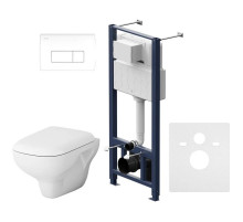 Комплект подвесной унитаз + система инсталляции Am.Pm Like Pro M IS48001.801700