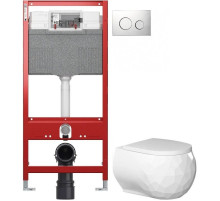 Комплект подвесной унитаз Bien Pent PNKA052N1VP0W3000 + система инсталляции Tece 9300302 + 9240921 SETPNKA052N1VP0W3000/14