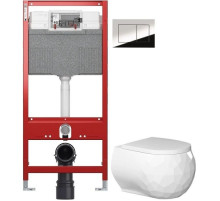 Комплект подвесной унитаз Bien Pent PNKA052N1VP0W3000 + система инсталляции TECE 9300302 + 9240401