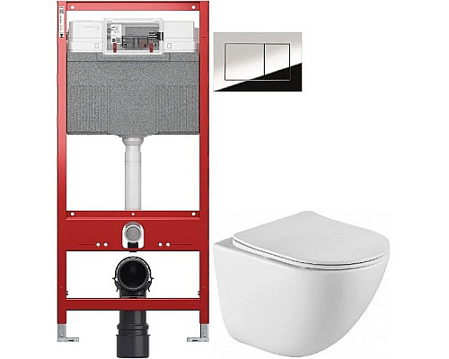 Santeh-Crystal.ru: Комплект подвесной унитаз BelBagno Amanda BB051CHR + BB051SC + система инсталляции TECE 9300302 + 9240401 Купить Комплект подвесной унитаз BelBagno Amanda BB051CHR + BB051SC + система инсталляции TECE 9300302 + 9240401 в магазине сантехники Santeh-Crystal.ru