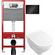 Купить Комплект подвесной унитаз Villeroy & Boch O.Novo 56601001 + 9M38S101 + система инсталляции Tece 9300302 + 9240407 в магазине сантехники Santeh-Crystal.ru